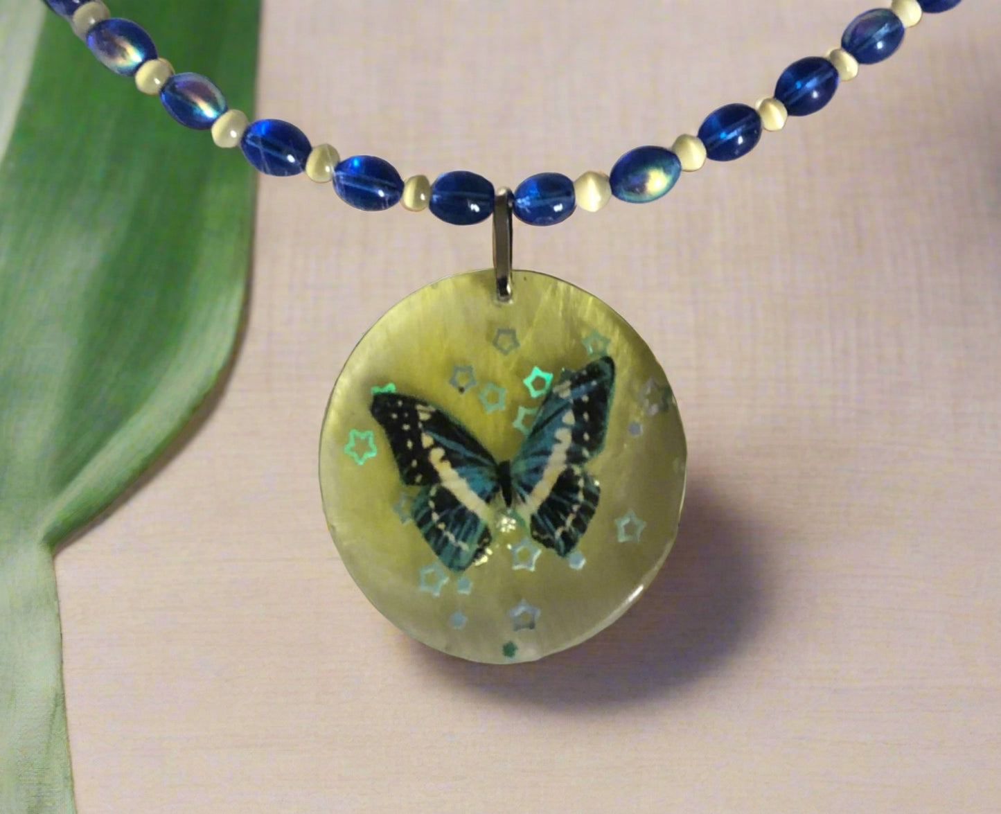 Beauty In Blue "SOLD" (Handcrafted one-of-a-kind set)