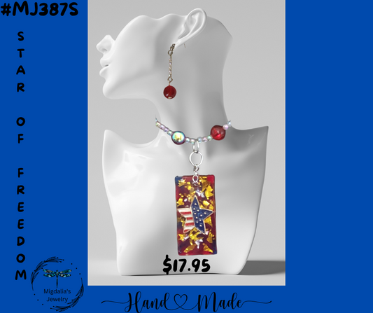 Star Of Freedom (Handcrafted one-of-a-kind set)