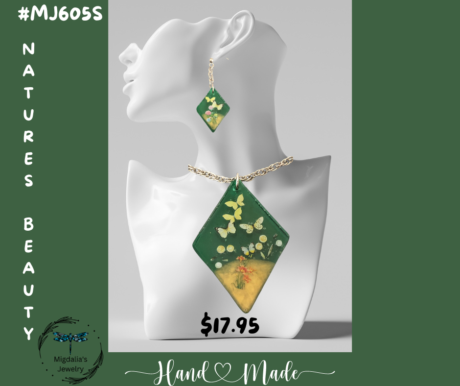 Nature’s Beauty "SOLD" (Handcrafted one-of-a-kind set)