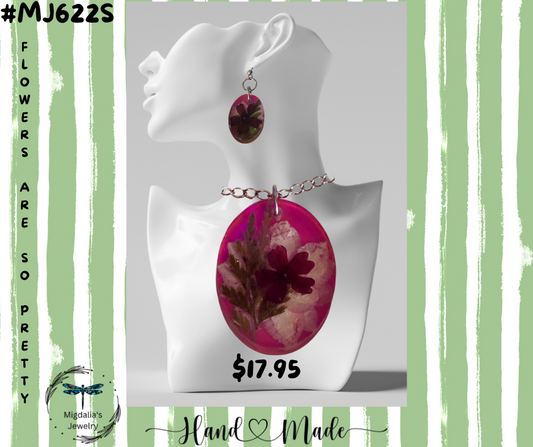 Flowers Are So Pretty (Handcrafted one-of-a-kind set)