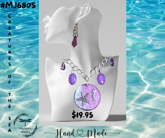 Creatures Of The Sea "SOLD" (Handcrafted one-of-a-kind set)