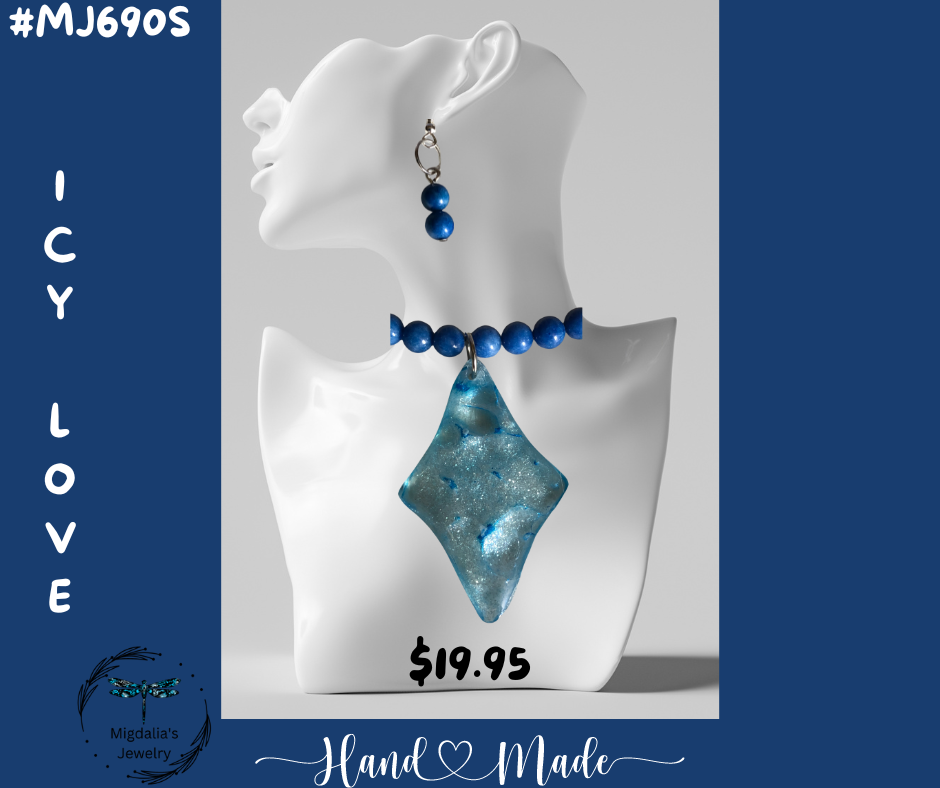 ICY Love (Handcrafted one of a kind set)