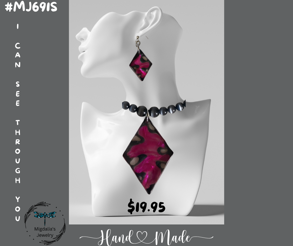 I Can See Through You "SOLD" (Handcrafted one-of-a-kind set)