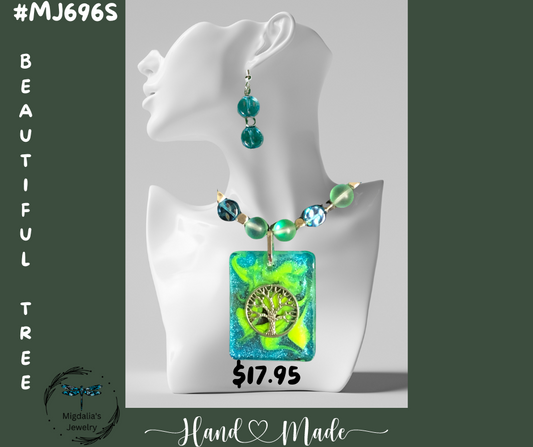 Beautiful Tree "SOLD" (Handcrafted one-of-a-kind set)
