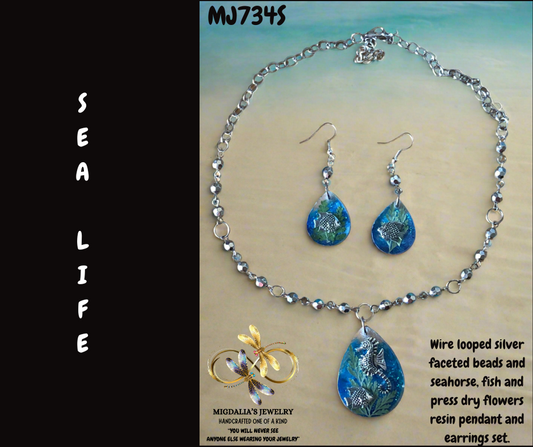 Sea Life "SOLD" (Handcrafted one-of-a-kind set)