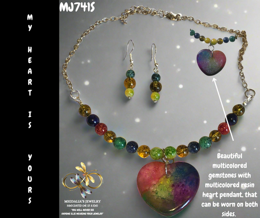 My Heart Is Yours “SOLD” (Handcrafted one-of-a-kind set)