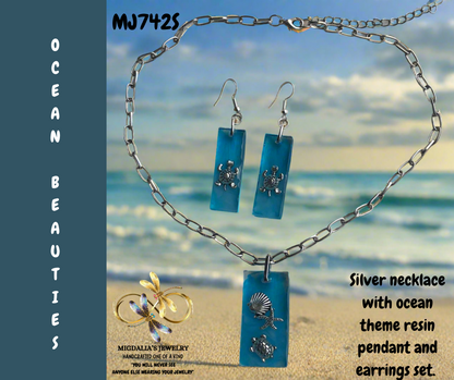 Ocean Beauties (Handcrafted one-of-a-kind set)