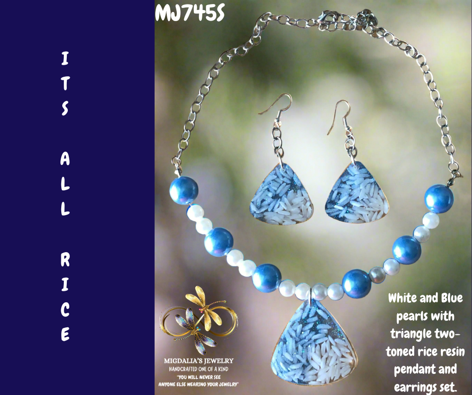 It's All Rice (Handcrafted one-of-a-kind set)
