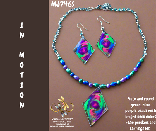 In Motion (Handcrafted one-of-a-kind set)