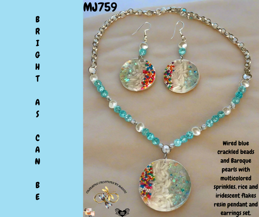 Bright As Can Be (Handcrafted one-of-a-kind set)