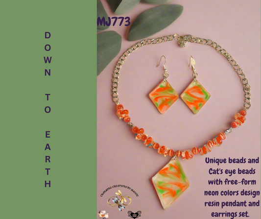 Down To Earth (Handcrafted one-of-a-kind set)