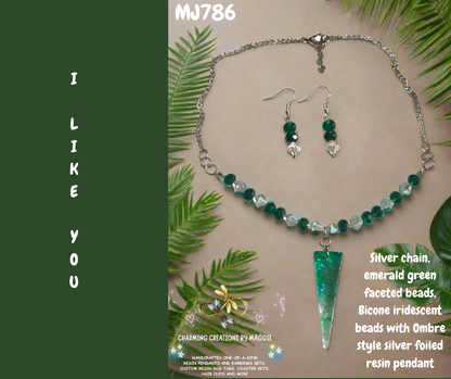 I like you! (Handcrafted one-of-a-kind set)