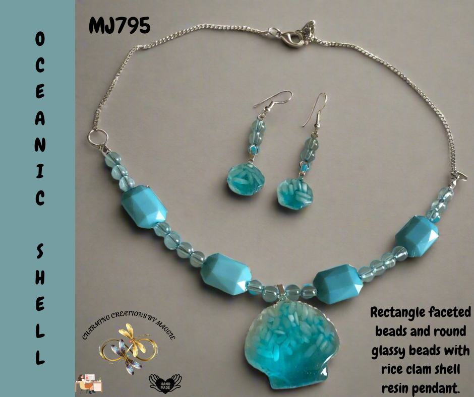 Ocean Shell (Handcrafted one-of-a-kind set)