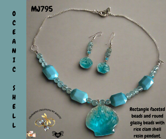 Ocean Shell (Handcrafted one-of-a-kind set)