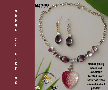 Noone Is Like Me “SOLD” (Handcrafted one-of-a-kind set)