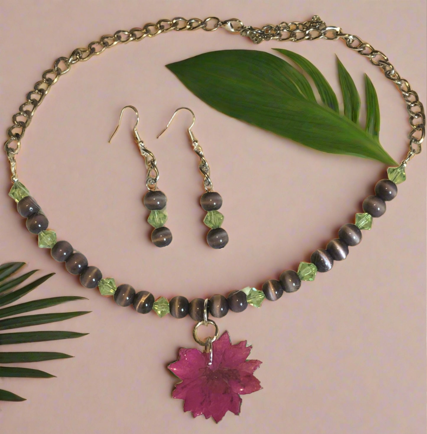 Real Flower In Me (Handcrafted one-of-a-kind set)
