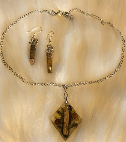 Pretty Gemstone (Handcrafted one-of-a-kind set)