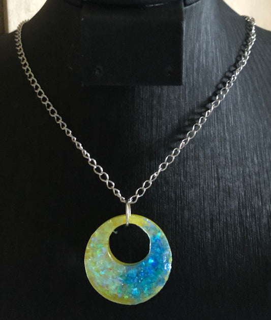 I Am Beautiful "SOLD" (Handcrafted necklace)