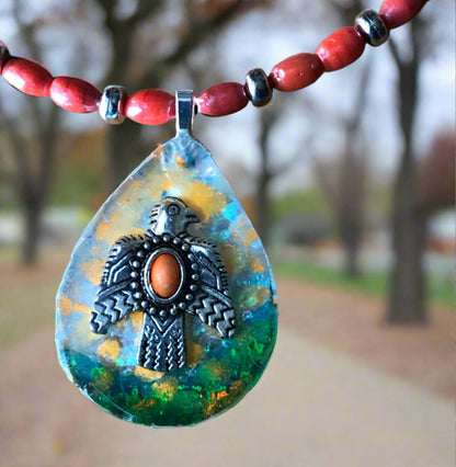 Powerful Eagle (Handcrafted one-of-a-kind set)