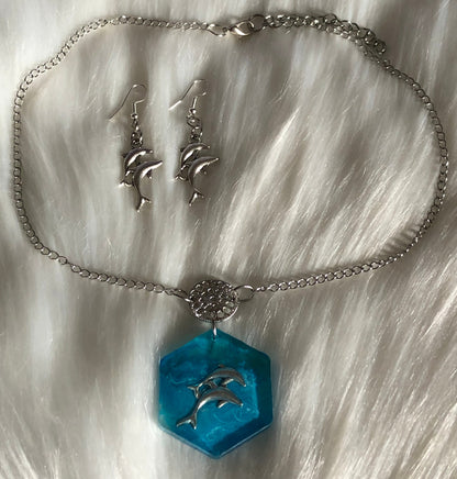 Aquatic Beauty (Handcrafted one-of-a-kind set)