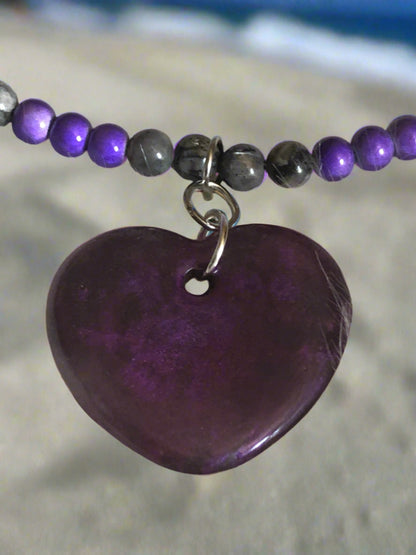 My Purple Heart “SOLD” Handcrafted one-of-a-kind set)