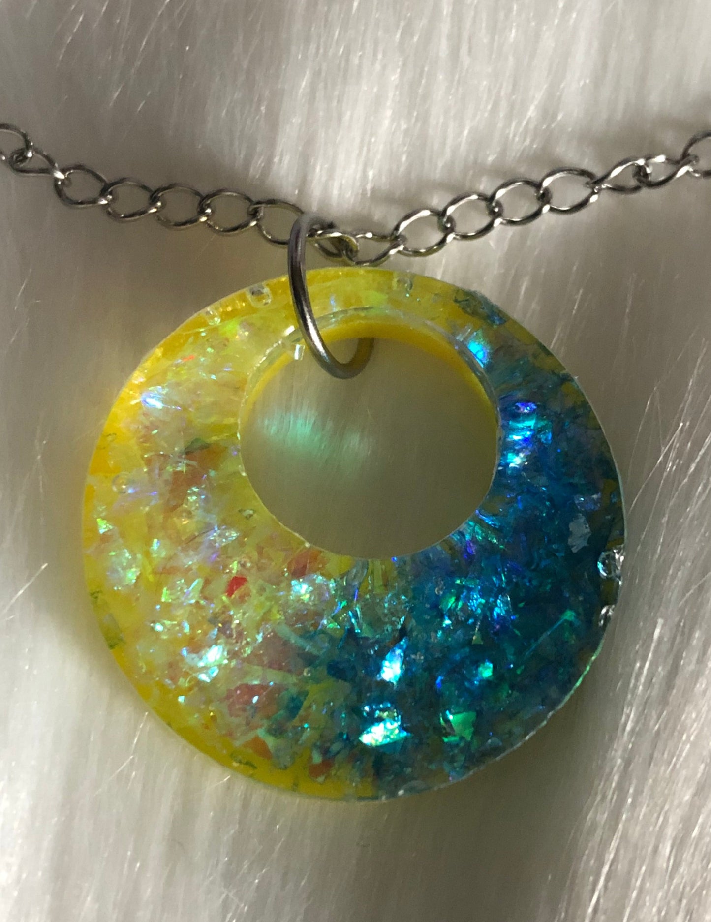 I Am Beautiful "SOLD" (Handcrafted necklace)